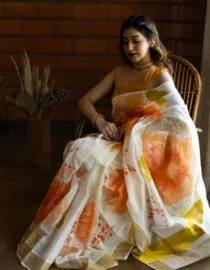 Orange Dried Flowers