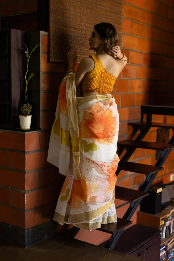 Orange Dried Flowers - Image 8